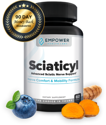 Sciaticyl Bottle with ingredients